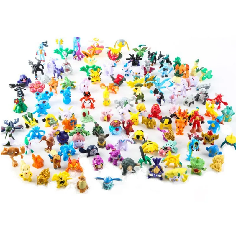 Cute Anime Merchandise - Figur Anime Pokemon 2-3CM Pikachu Model