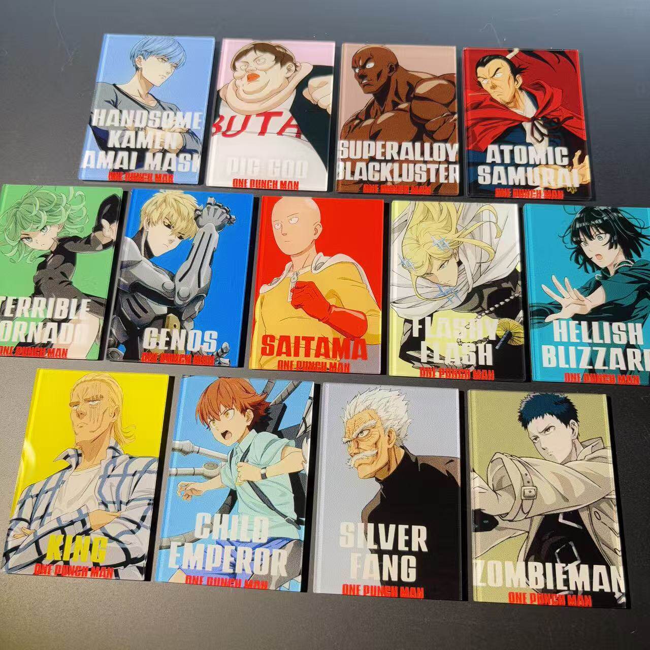 Anime Merchandise For Men - Magnet Kulkas Akrilik One-Punch Man untuk