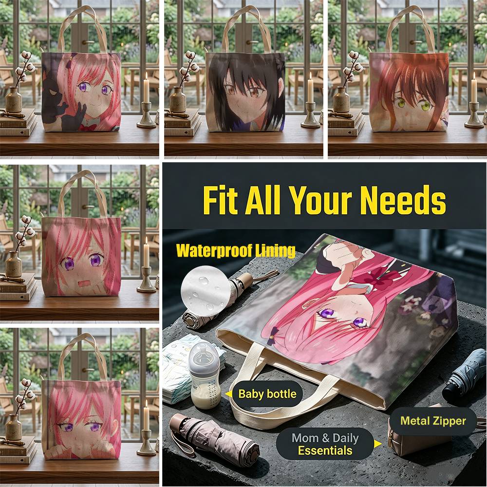Anime Merch Shopping - Tas Penyimpanan Merchandise Resmi Anime Kuromajo