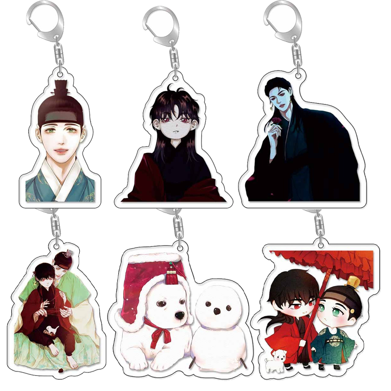 Anime Merchandise For Girls - Gantungan Kunci Akrilik Versi Q Komik