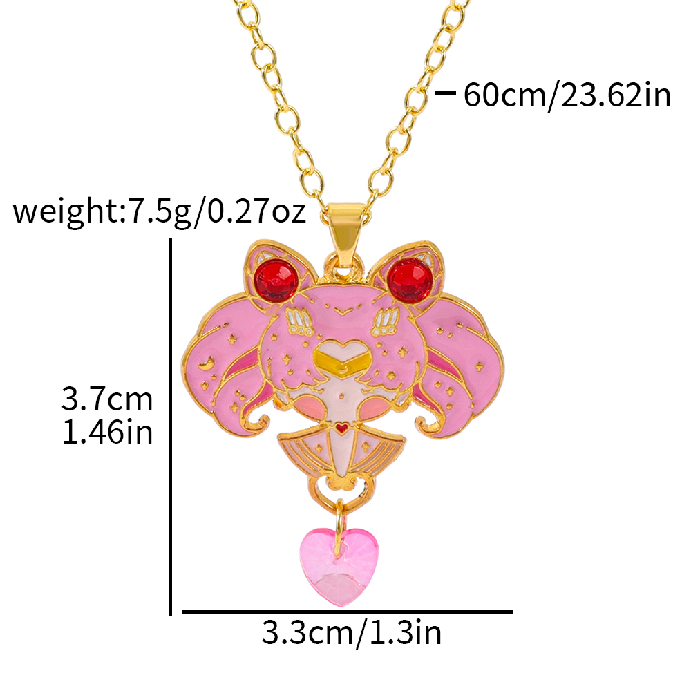 Kalung Liontin Figur Anime Sai - Anime Merchandise For Girls ulasan dan harga