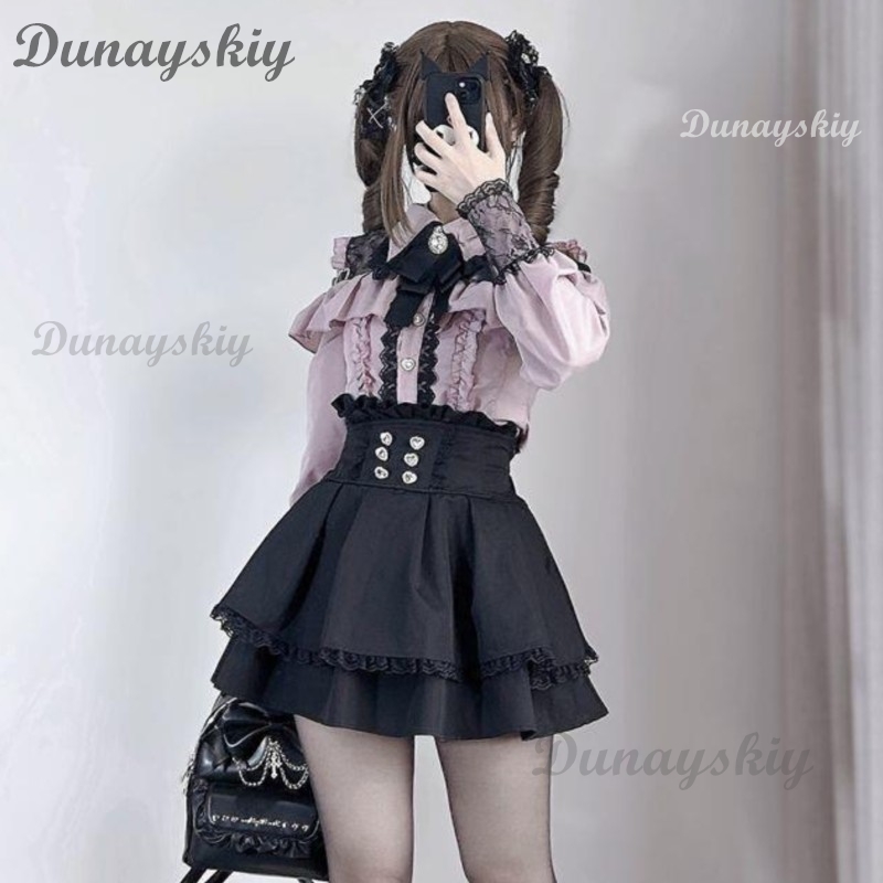 Jirai Kei Lolita Outfit Girls  - Anime Merchandise For Girls ulasan dan harga