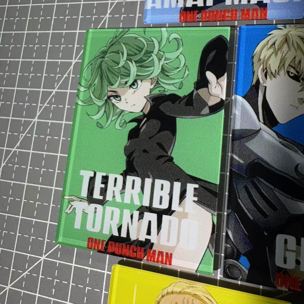 Magnet Kulkas Akrilik One-Punc - Anime Merchandise For Men ulasan dan harga