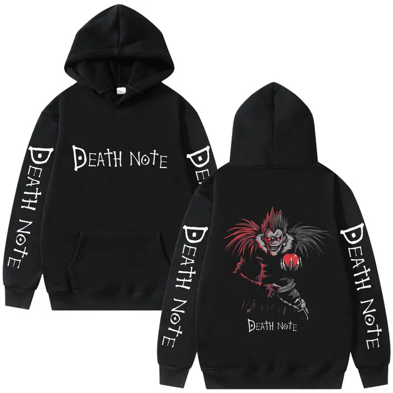 Hoodie Grafis Anime Death Note - Anime Merch Shopping ulasan dan harga