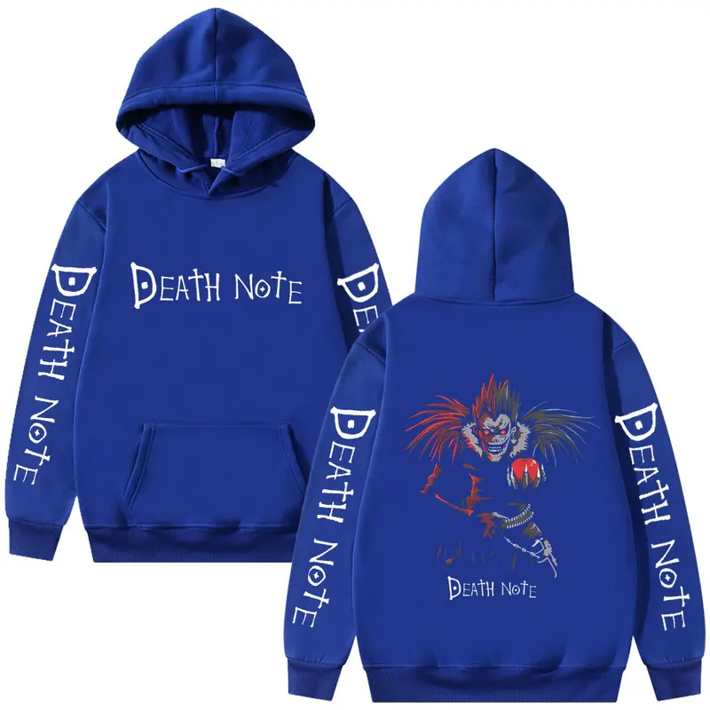 Hoodie Grafis Anime Death Note - Anime Merch Shopping ulasan dan harga