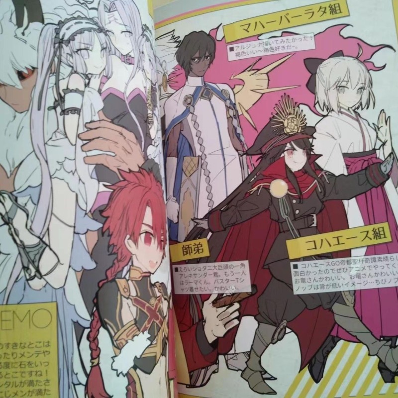 2 buku Fate GO MEMO 1 2 Buku S - Fate Anime Merchandise ulasan dan harga