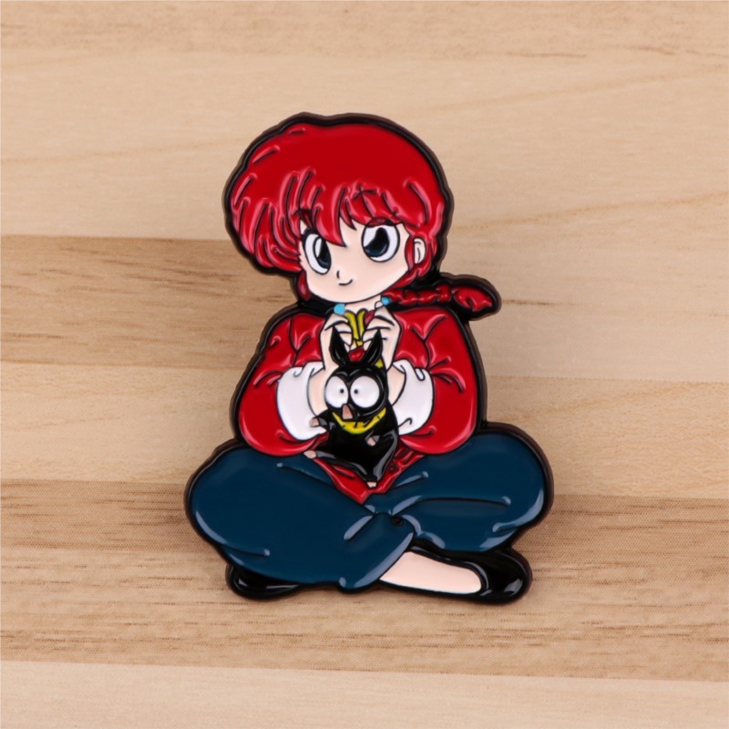 Pin Enamel Gambar Kartun Gadis - Anime Merchandise For Girls ulasan dan harga