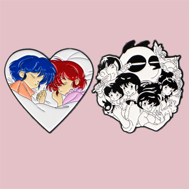 Pin Enamel Gambar Kartun Gadis - Anime Merchandise For Girls ulasan dan harga