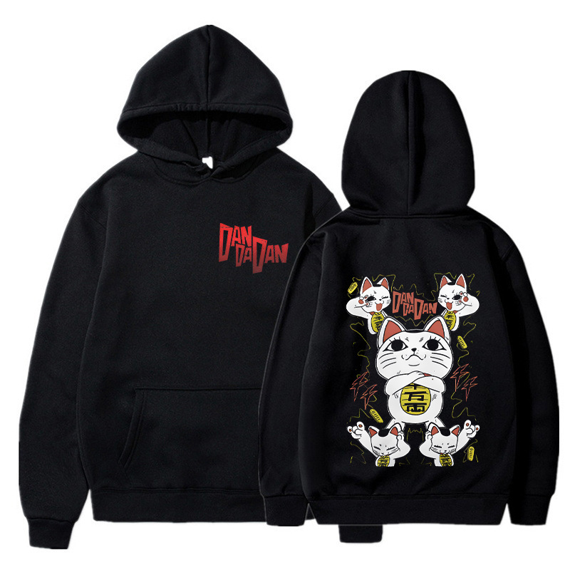 Hoodie Grafis Dandadan Ayase M - Anime Merch Shopping ulasan dan harga
