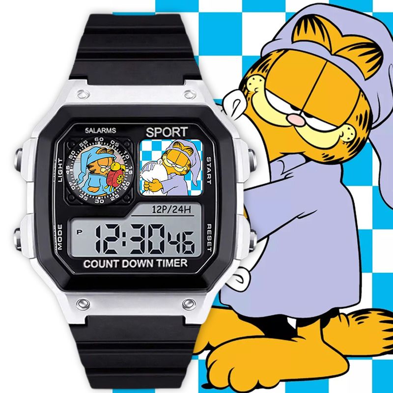 Jam tangan elektronik kartun G - Anime Merchandise For Girls ulasan dan harga