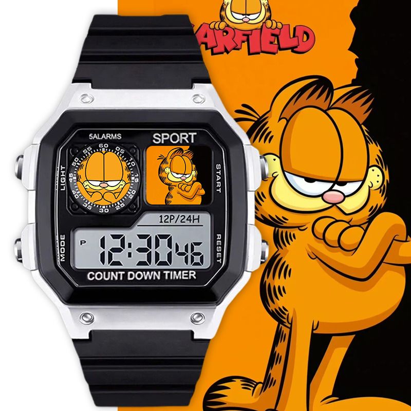 Jam tangan elektronik kartun G - Anime Merchandise For Girls ulasan dan harga